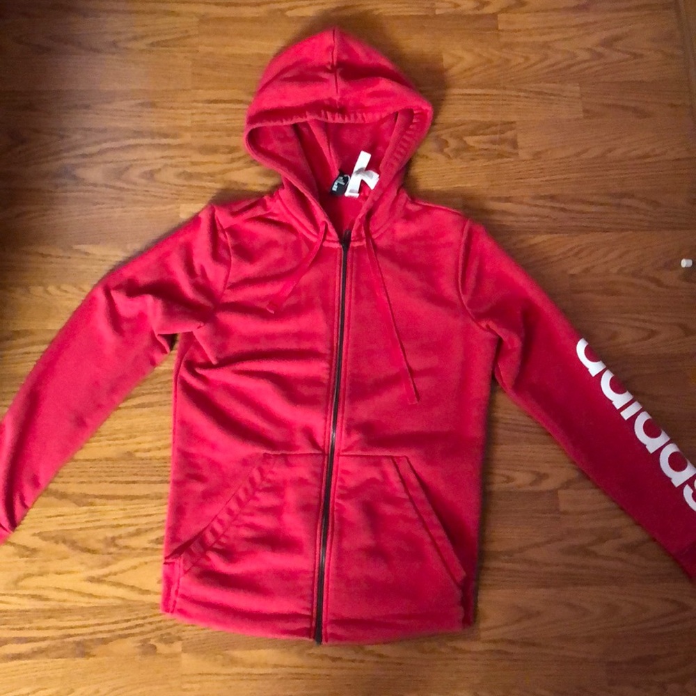 adidas zip-up